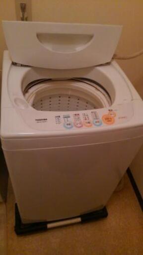 洗濯機　TOSHIBA AW-421S(WT)