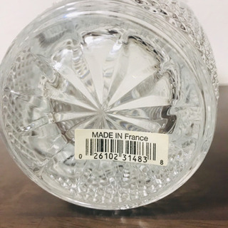 《お値下げ》新品◆ 18,800円・フランス製 クリスタル花瓶◆フラワーベースの画像