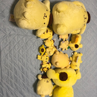 ポムポムプリンぬいぐるみセット