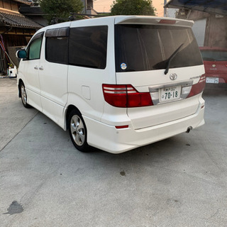 アルファード後期　綺麗！　地デジナビ！　検なしの画像