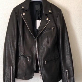 アレキサンダーワン ライダースレザーJKの画像