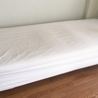 【無料/0円】無印良品 脚付きマットレス/スモール/脚付きの画像