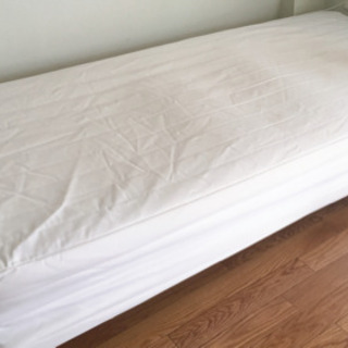 【無料/0円】無印良品 脚付きマットレス/スモール/脚付き