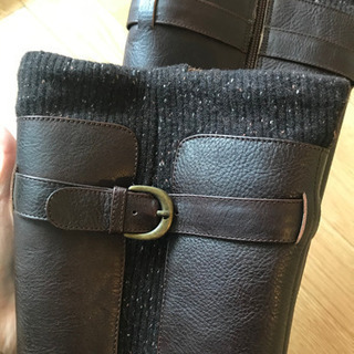 ロングブーツ　23.5の画像