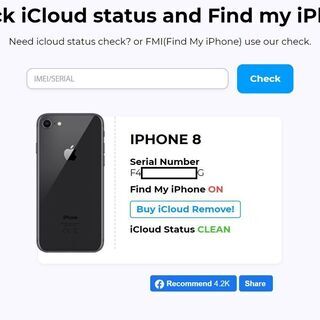 Sim Free iPhone 8 64GB black no contract like new condition
