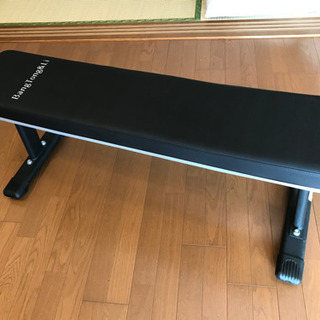 折りたたみ式フラットベンチの画像