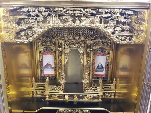 【供養済み】金仏壇譲ります