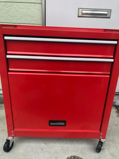 工具箱　スチールツールチェスト　キャビネット　2段セット