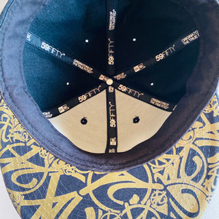 NEW ERA 24karats コラボキャップの画像