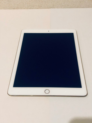 iPad Air2 Wi-fi + Cellularモデル SIMフリー ゴールド A1567 128GB 本体　純正アダプタ　キーボード付きケース