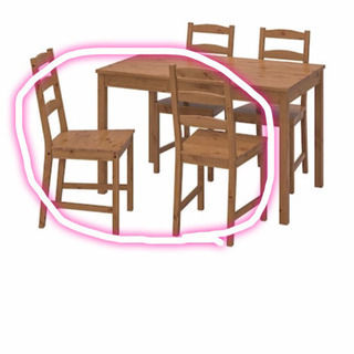 IKEA☽︎ダイニングチェア2脚の画像