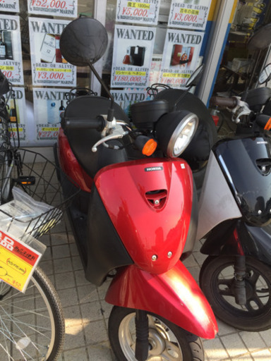 10/29  【HONDA！！レッドバイク】50cc TODAY現状販売になります  使う分には問題ありません