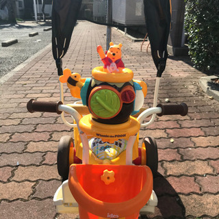 三輪車　くまのプーさんの画像