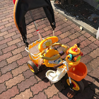三輪車　くまのプーさんの画像