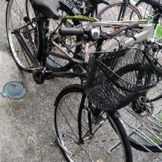 大人用自転車TRINITY &空気入れMEIDAI 