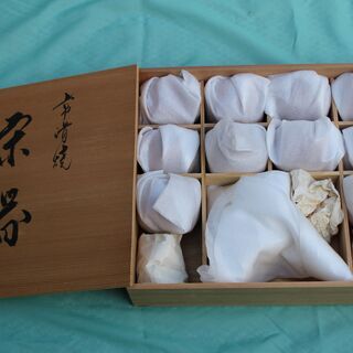 未使用 常滑焼 「竹春造」 急須・湯のみ10客セット 木箱入り 茶器の画像