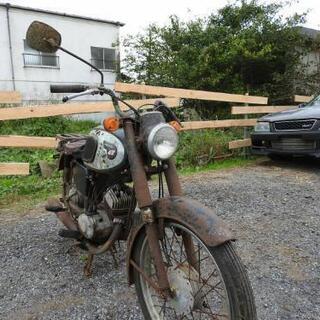 超希少！珍車！カワサキ 85J1 エンジン実働でした。灯火類一部除き作動。1966年60年代の骨董品 コレクション レストア 幻のツーストの画像
