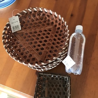 丸籠6枚四角2枚