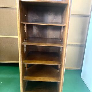 N1730・5段 シューズボックス 下駄箱 靴入れ 木製 家具