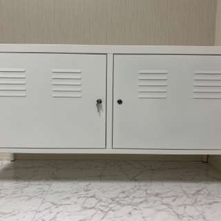 キャビネット/シェルフ/収納家具/IKEA/イケア/北欧家具/ホワイト