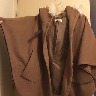 レディース ケープコート