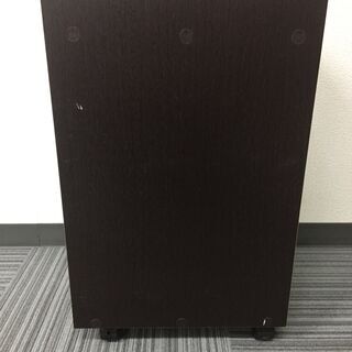 無料 中古 木製 キャビネット キャスター付きの画像