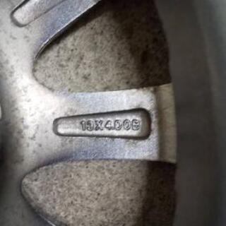スタッドレス アルミ付 ４本セット GOODYEAR 155/65R13 ８分山の画像