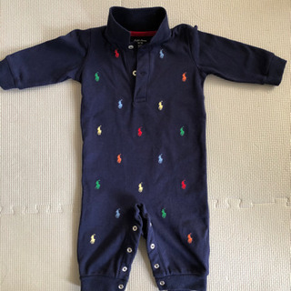 乳児服　ラルフローレン ロンパース　70サイズ(1回使用)