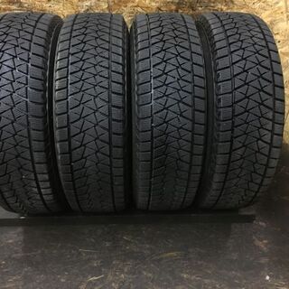 BS BLIZZAK DM-V2 215/70R16 16インチ スタッドレス 4本 2016年製 バリ溝 クルーガー RAV4 アウトランダー等　(VTJ205) クレジットカード QR決済可能