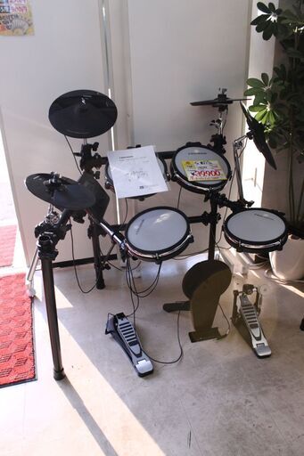 【6ヶ月保証】PLAY TECK プレイテック 電子ドラムセット ドラム PDS－750 参考定価 ¥65,780 丈夫で使いやすいラックシステム♪