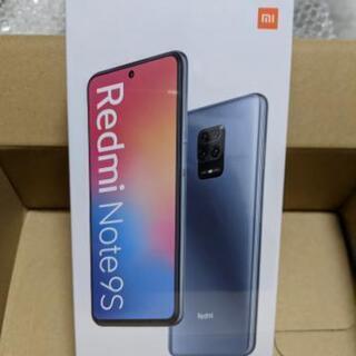 新品未開封　Xiaomi  Redmi Note 9S 4/64　オーロラブルー