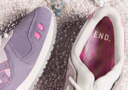 新品未使用　29cｍ　END × ASICS GEL-LYTE III “PEARL”　エンド × アシックス ゲル ライト 3 “パール”