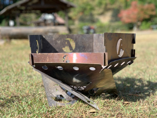 アシモクラフト　焚き火台　今春購入　数回使用