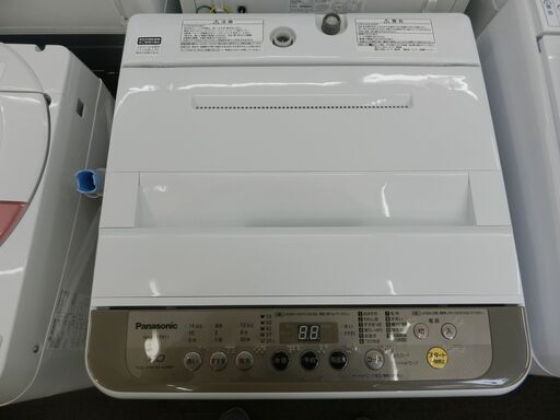 【配送・設置無料】セット割引有り★超美品★2018年製 パナソニック NA-F70PB11 [全自動洗濯機 7kg バスポンプ内蔵タイプ ブラウン]