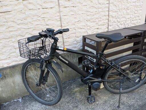 電動自転車 スポーツ Panasonic ハリヤ　大容量バッテリー16AH 外装7段変速