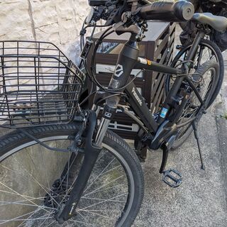 電動自転車 スポーツ Panasonic ハリヤ 大容量バッテリー16AH 外装7段変速