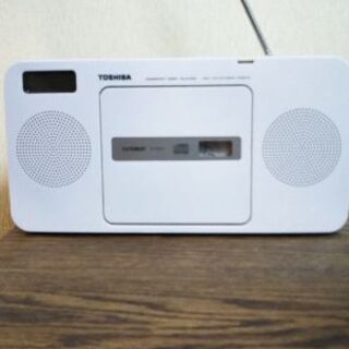 【超美品】CDラジオ  TOSHIBA CUTEBEAT 
