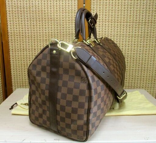 本物 ルイヴィトン ダミエ・エベヌ キーポル・バンドリエール 45 N41428 ボストンバッグ LV 札幌 南12条店
