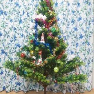 クリスマスツリーとおまけのオーナメントのセット
デコレーションラ...