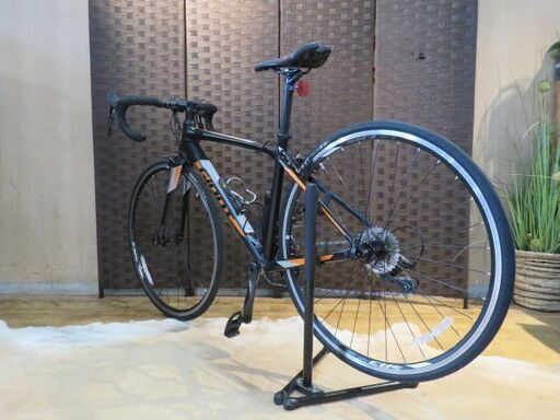 ■GIANT CONTEND 1 ジャイアント コンテンド 1 XSサイズ 18速 ブラック アルミフレーム シマノ SORA ロードバイク 自転車 札幌発