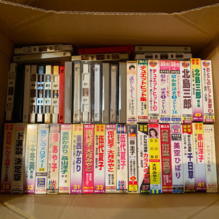 演歌カセットテープ48本