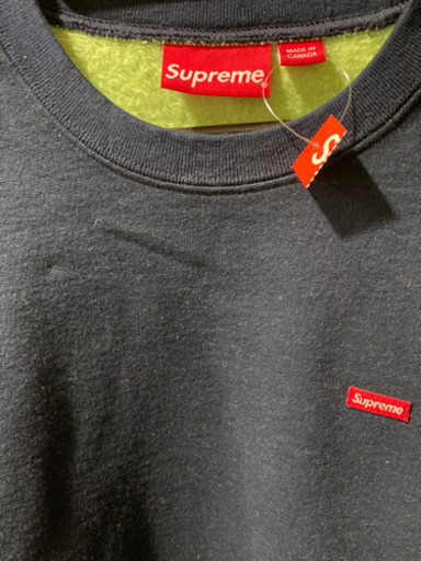 supreme ボックスロゴ　トレーナー