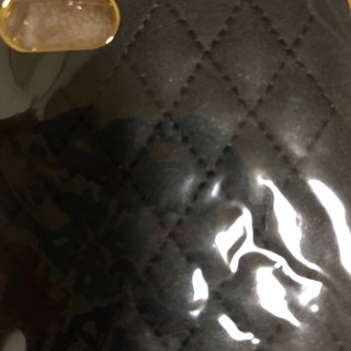  Phone5/5s用 シャネル タイプ ケース 黒／金の画像