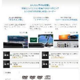 ｹｰﾌﾞﾙ付ですぐ使える！320GBHDD内蔵ハイビジョンレコーダーの画像