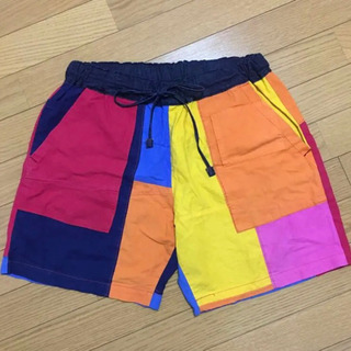 【美品】ハーフパンツ/クレイジーパターン