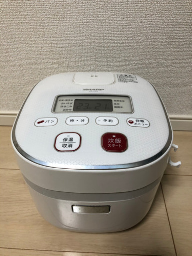 SHARP 炊飯器　KS-C5H-W  3合