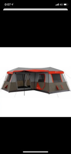 新品未使用　オザークトレイル　3ルーム　キャンプテント