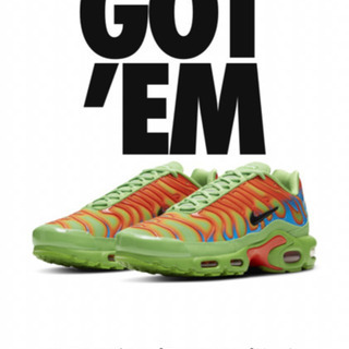 NIKE エアマックス プラス　シュプリーム　MEAN GREE...