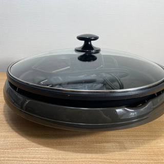 ホットプレート　丸型 1200wの画像