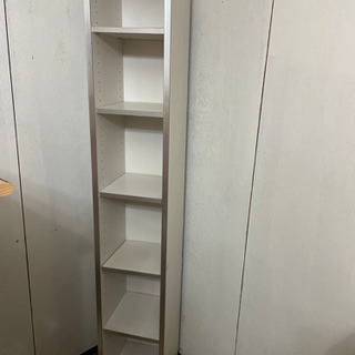 【商談中です！！】11/3まで  高級感あり重めなホワイト棚 2点写真1と2の画像